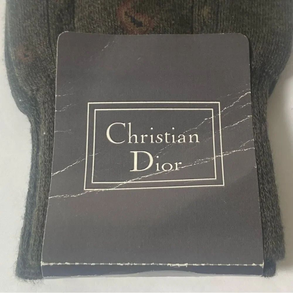 Christian Dior New With Tags Dress Socks Size 10-13